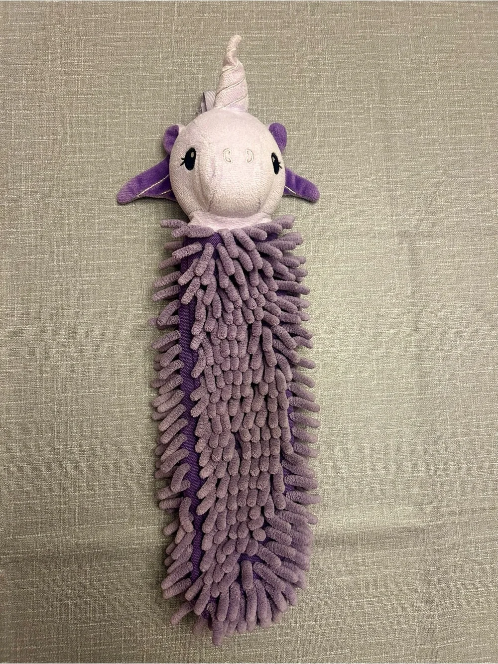 Norwex Pet To Dry Purple Unicorn Kids Towel